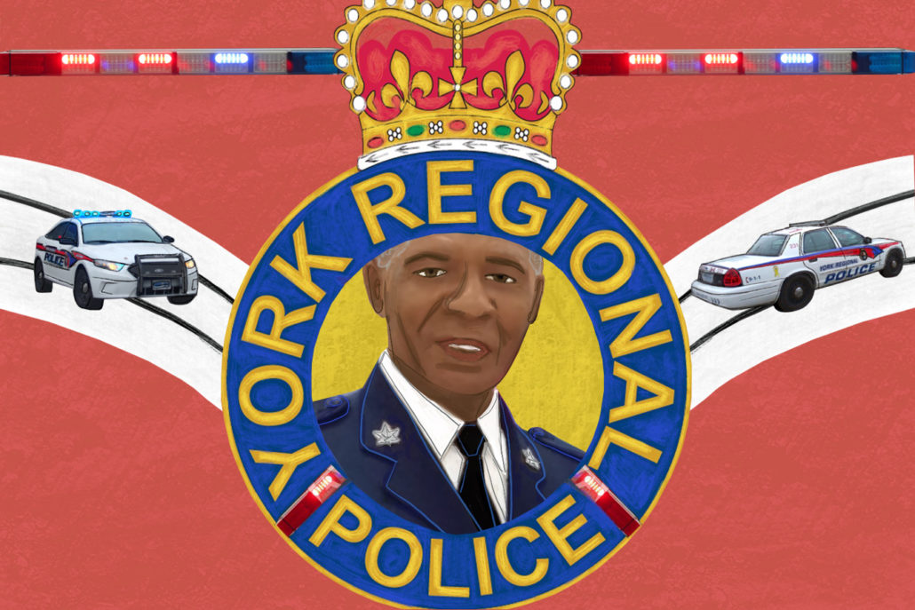 Illustration depicting prominent individuals from black history of York Region