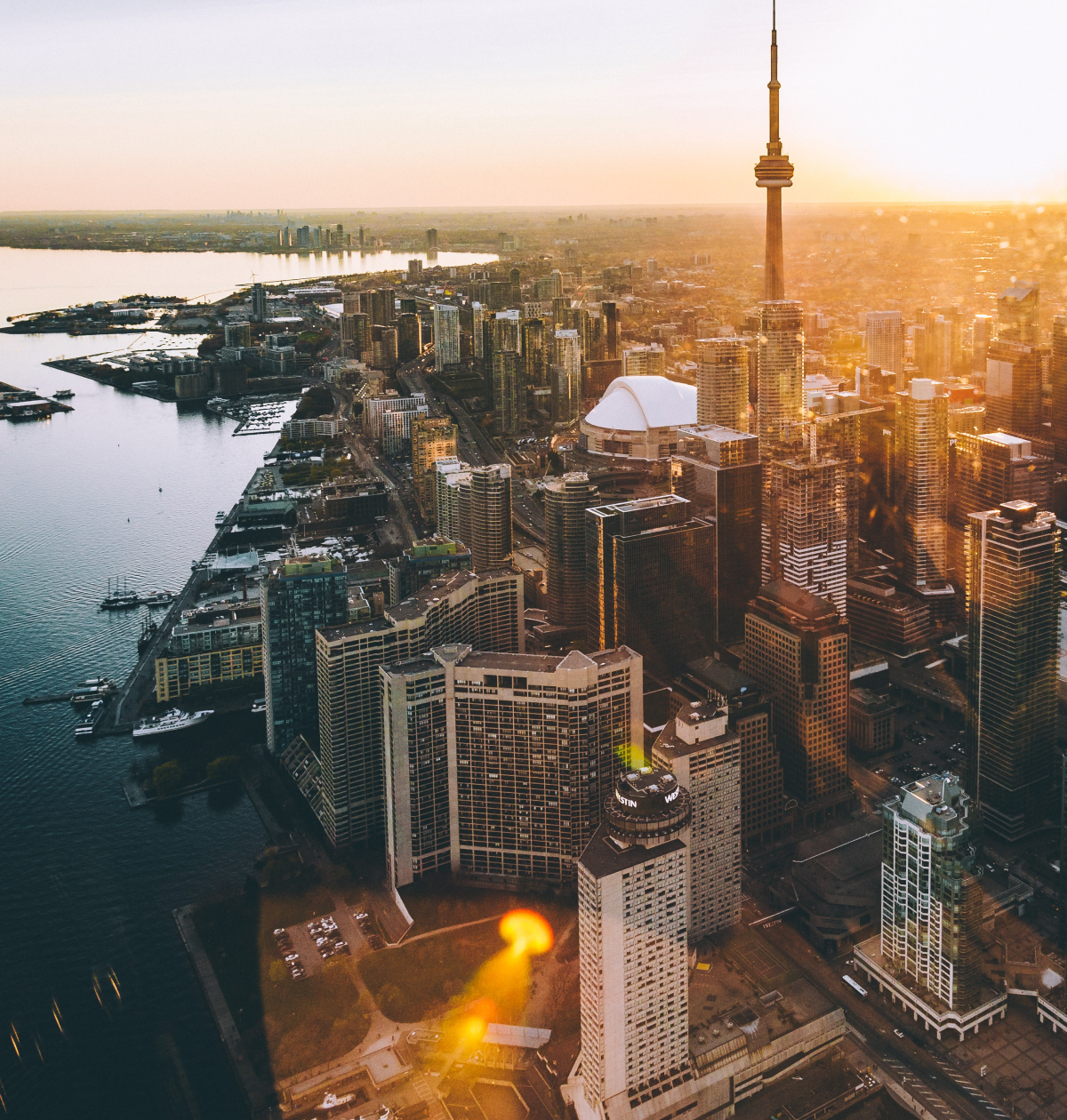 View of Toronto skyline