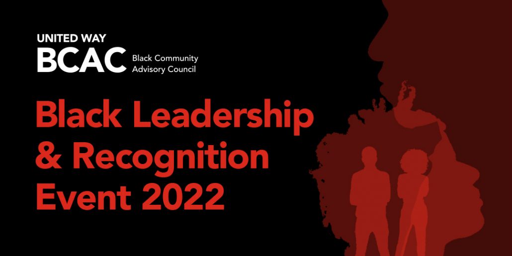 A banner invitation that reads: Black leadership and Recognition Event 2022