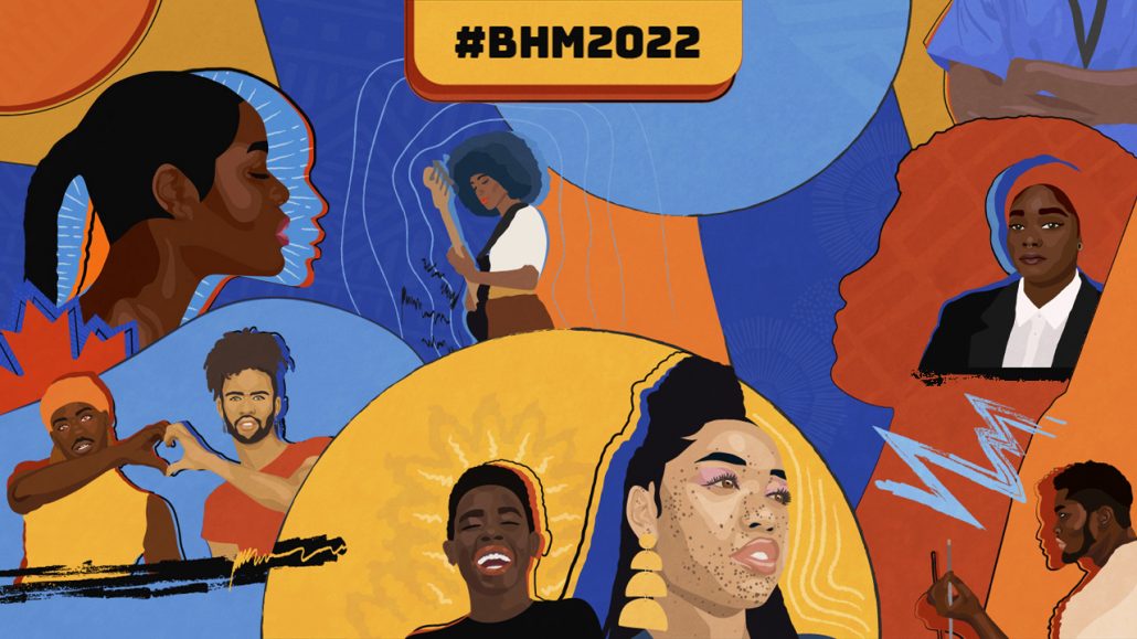 Illustration with #BHM2022