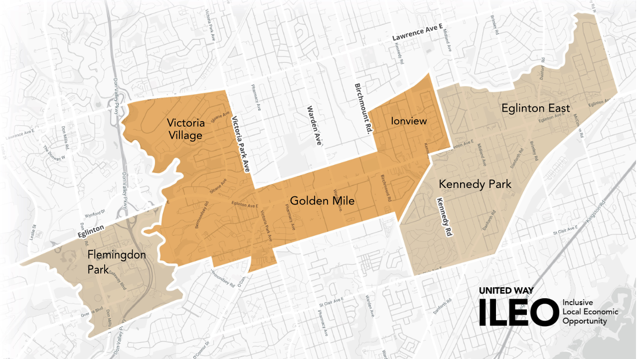 Map of the Greater Golden Mile Area