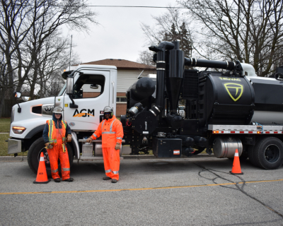 Aecon Hydrovac Truck