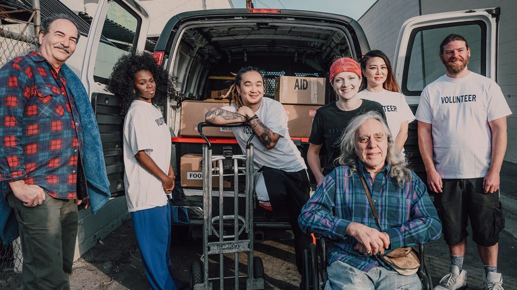 This National Volunteer Week, we're celebrating volunteer like this group posing in front of a delivery van