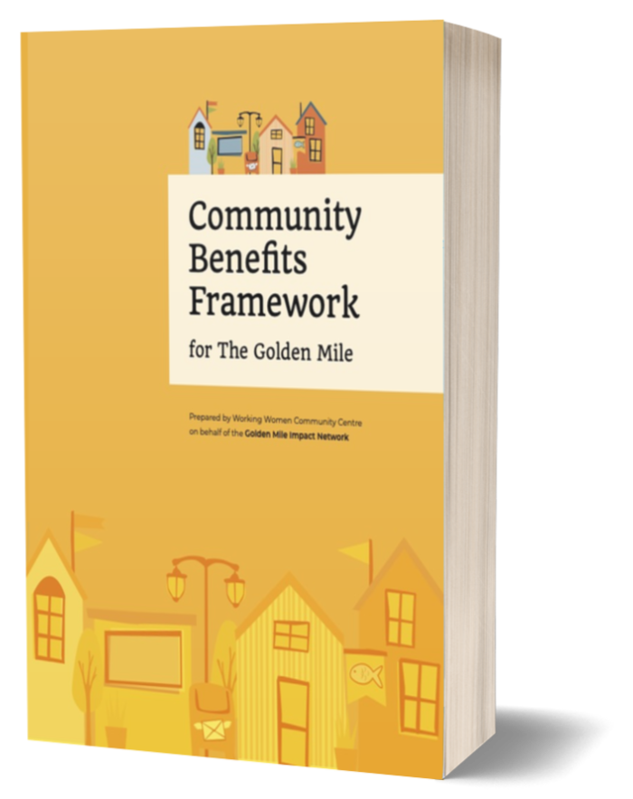Cover of the Community Benefits Framework