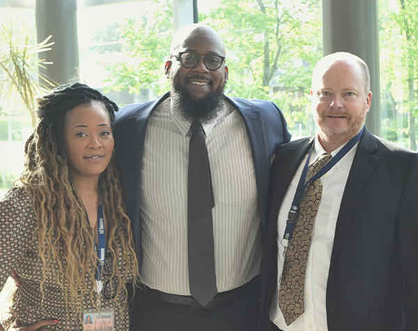 FOCUS Toronto’s Scerena Officer, Evon Smith, and Staff Sergeant Brian Smith