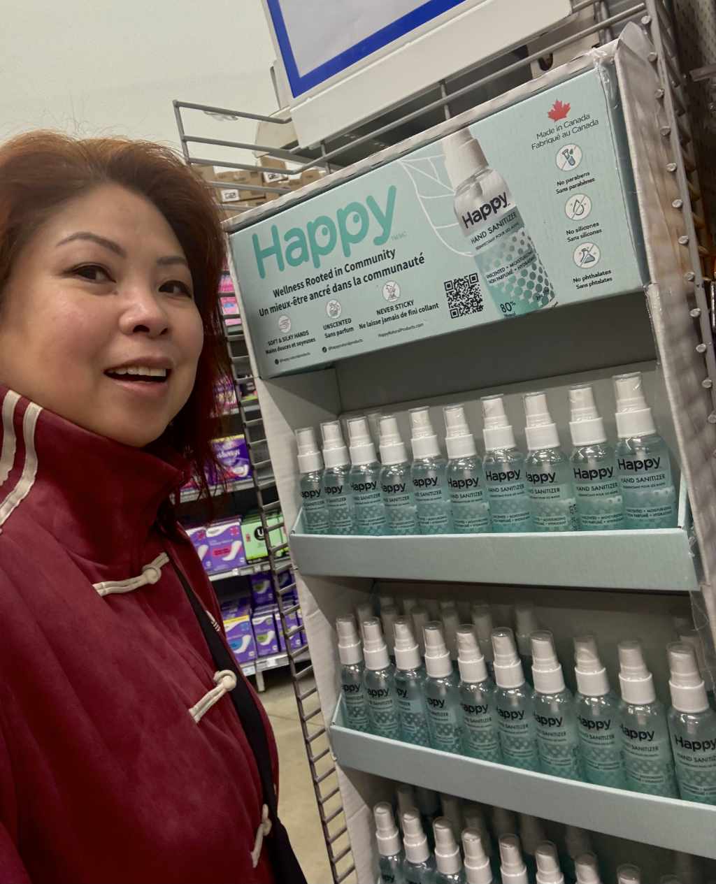 Founder of Happy Natural Products, Jennifer Uy 