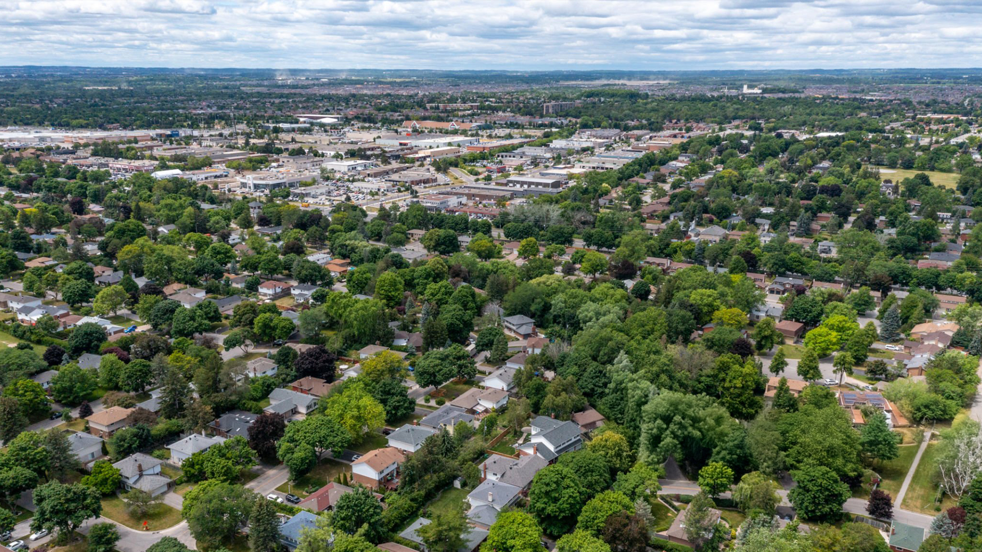 A residential street scene in South Markham representing the neighbourhood’s growing community-led work.